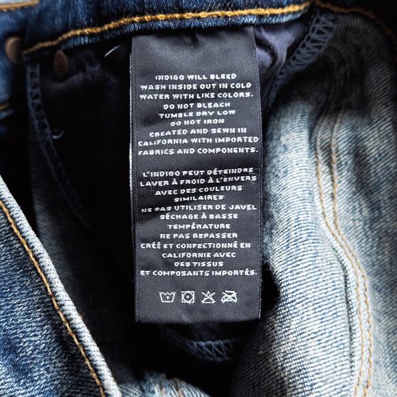 NEW J Brand Women’s Maria Jeans Model Off Duty Minimalist High Rise Denim Sz 24 - Picture 8 of 10